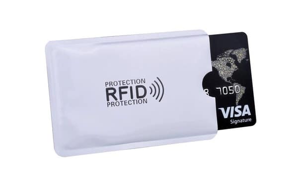 Anti RFID Hoesje Wit – Voor Bankpas en Creditcard - Afbeelding 2