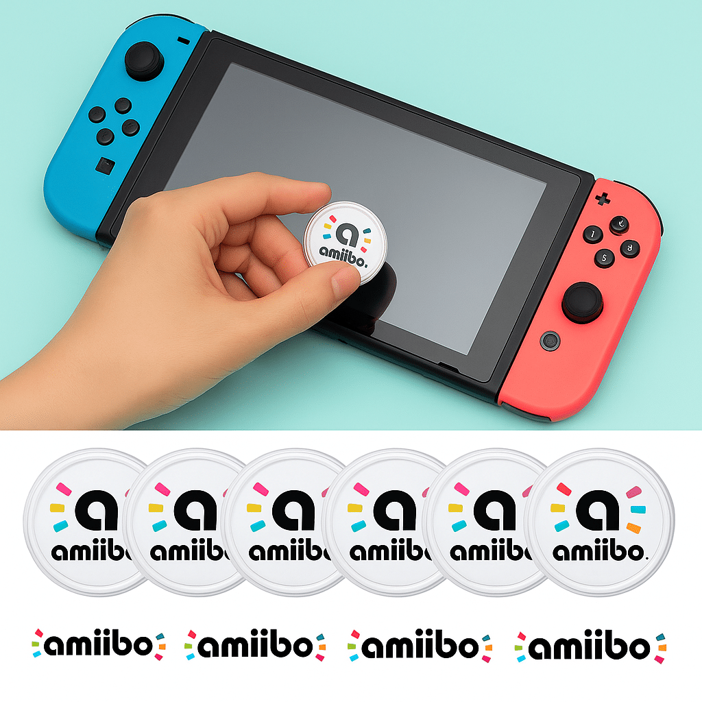 Amiibo NFC Coin (5 stuks) NTAG215 - Maak je eigen Amiibo - Afbeelding 2