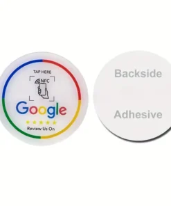 Google review sticker wit