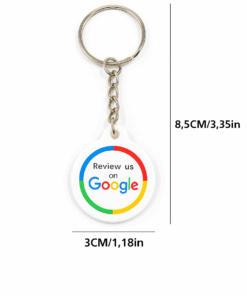 google review sleutelhanger