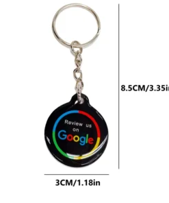 google review sleutelhanger