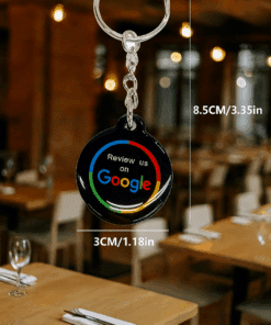 google review sleutelhanger