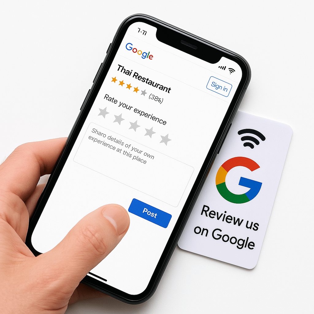 Google review kaarten