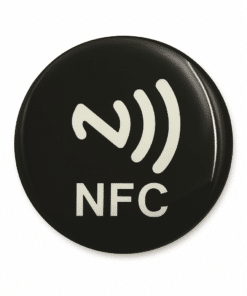 NFC telefoonsticker zwart