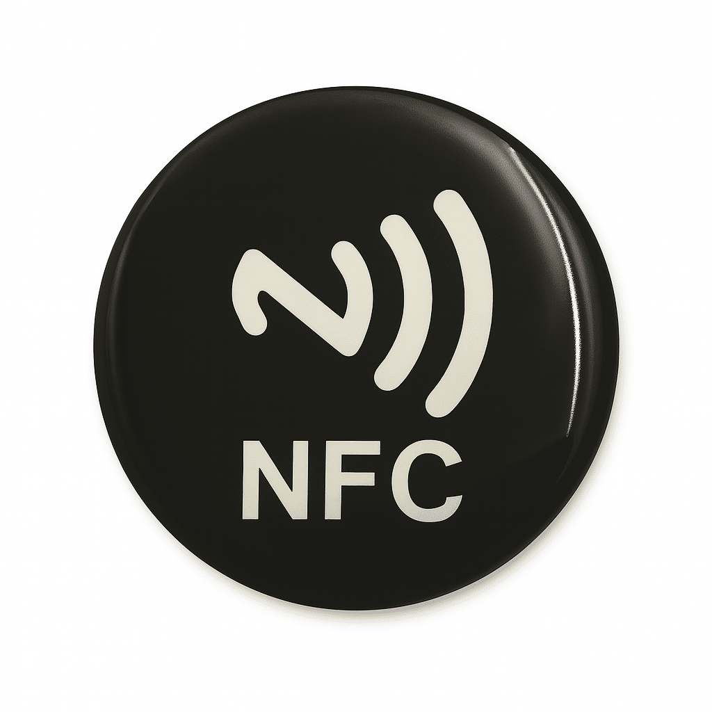 NFC telefoonsticker zwart