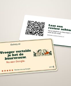 Google review kaart met logo liggend